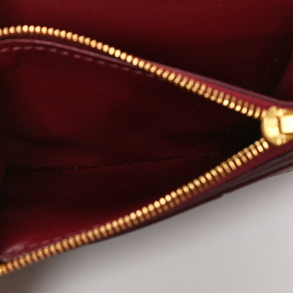 Bottega Veneta Nappa Maxi Intrecciato Compact Wallet Bordeaux 6 of 7