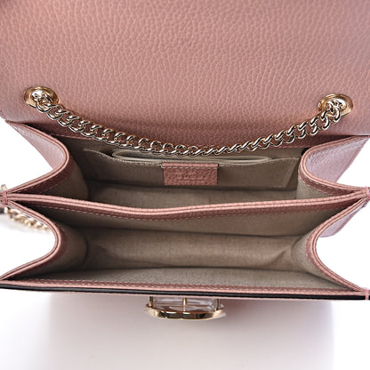 Gucci Dollar Calfskin Small Interlocking G Shoulder Bag Soft Pink 5 of 10