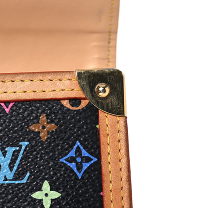 Louis Vuitton Monogram Multicolor Porte Tresor International Wallet Black 15 of 17