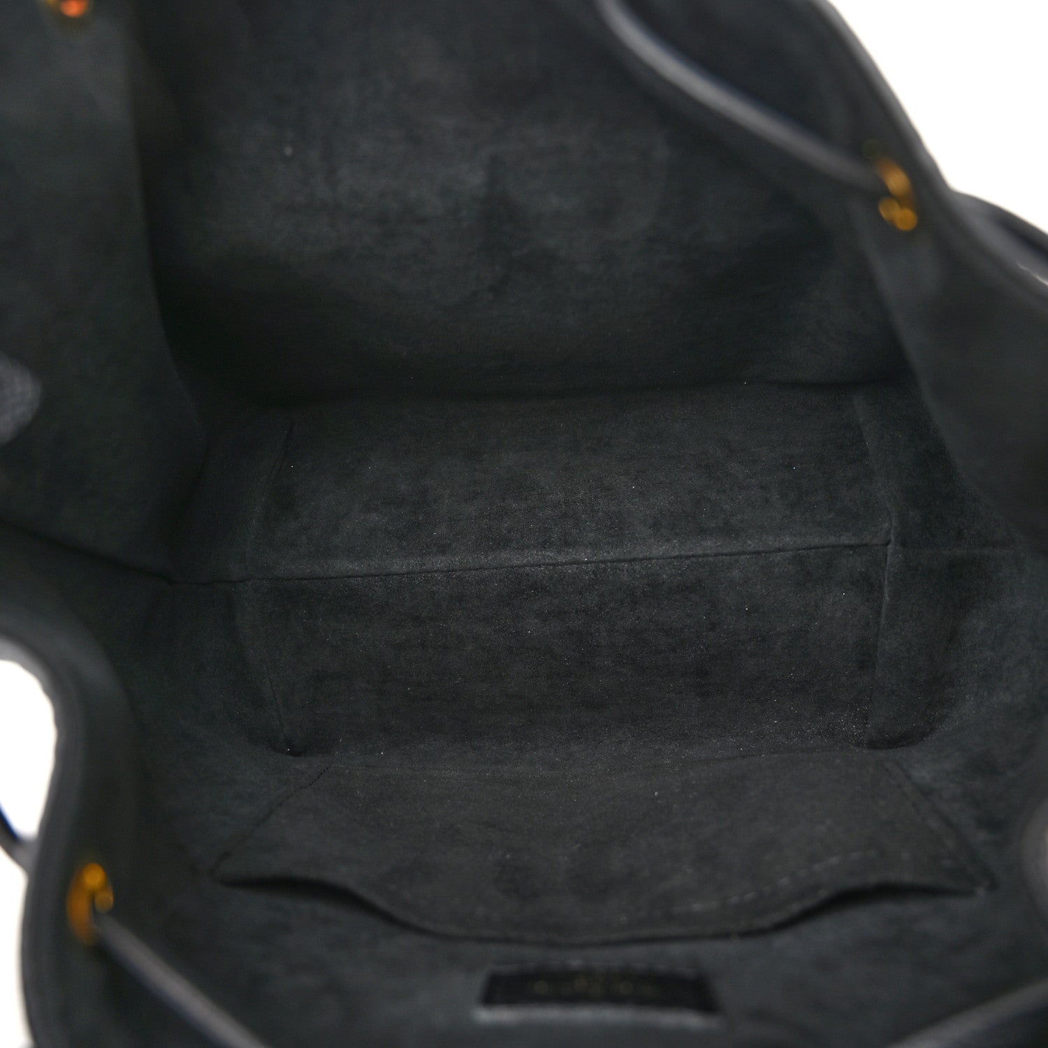 Louis Vuitton Calfskin Lockme Bucket MM Black 5 of 10
