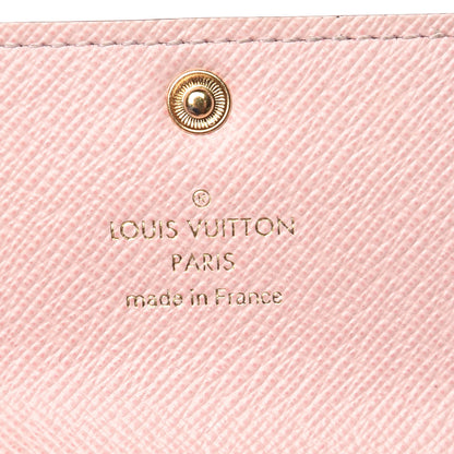 Louis Vuitton Damier Ebene Multicles 6 Key Holder Rose Ballerine 6 of 12