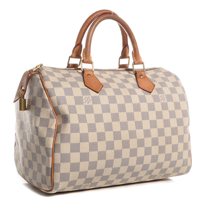 Louis Vuitton Damier Azur Speedy 30 3 of 7