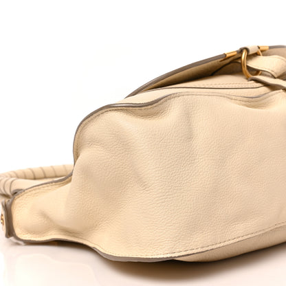 Chloe Calfskin Medium Marcie Satchel Cream 7 of 14