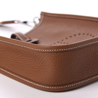 Hermes Taurillon Clemence Evelyne TPM Gold 6 of 10