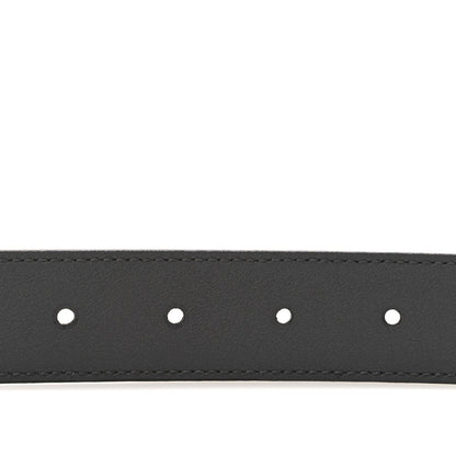 Gucci Smooth Calfskin Interlocking G Belt 95 38 Grey 4 of 6