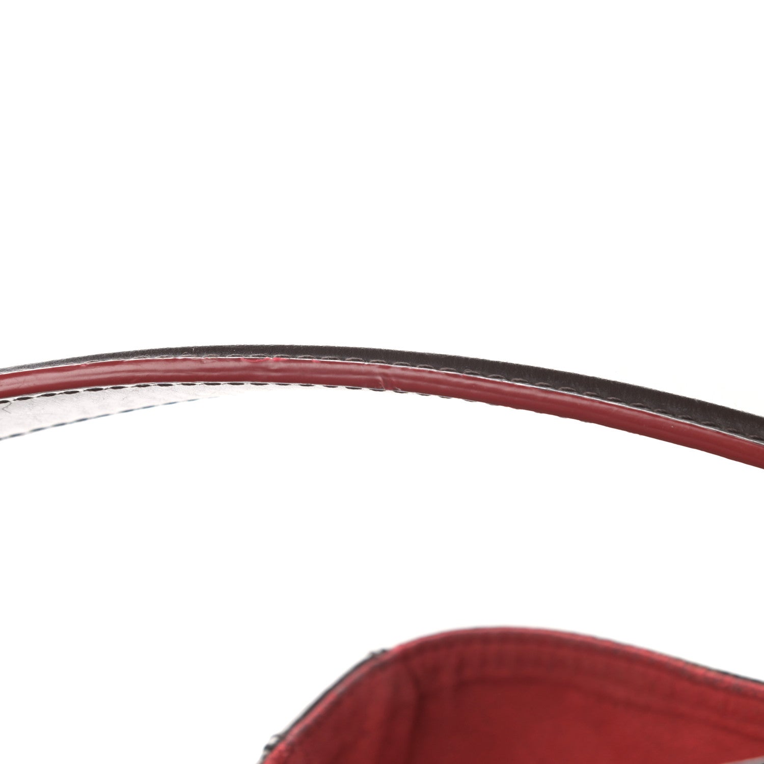 Louis Vuitton Damier Ebene Caissa Hobo Cherry 14 of 18