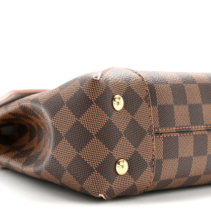 Louis Vuitton Damier Ebene Caissa Clutch Rose Ballerine 9 of 11