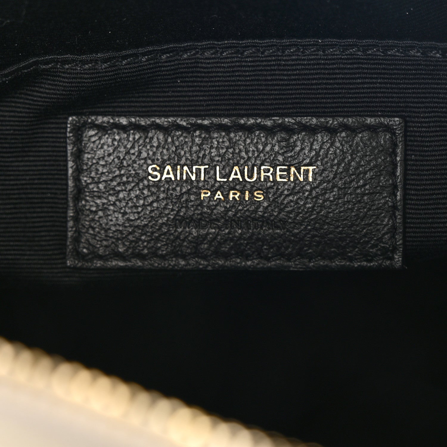 Saint Laurent Calfskin Matelasse Monogram Lou Camera Bag Blanc Vintage 6 of 11