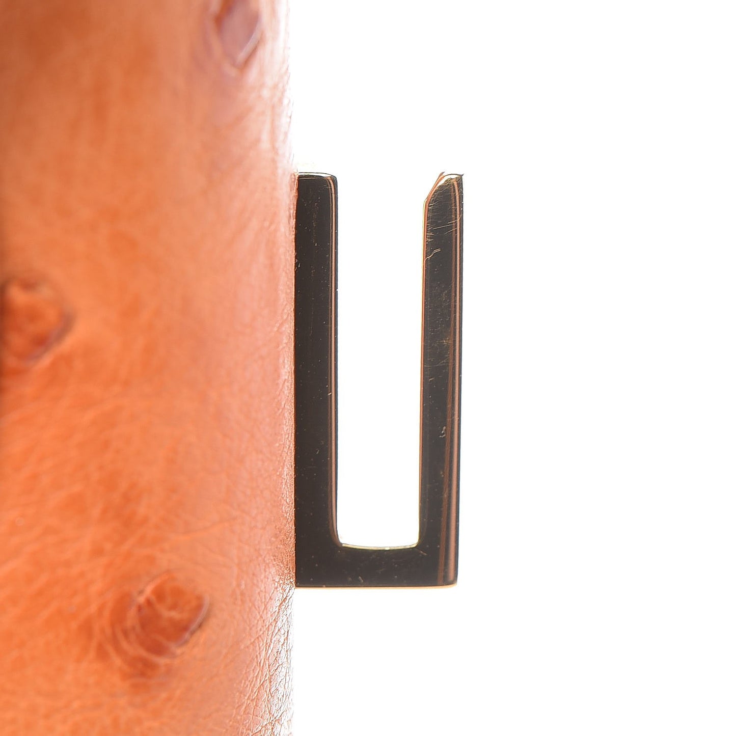 Ostrich Birkin 35 Orange