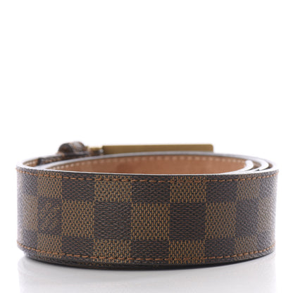Louis Vuitton Damier Ebene Inventeur Belt 90 36 2 of 6