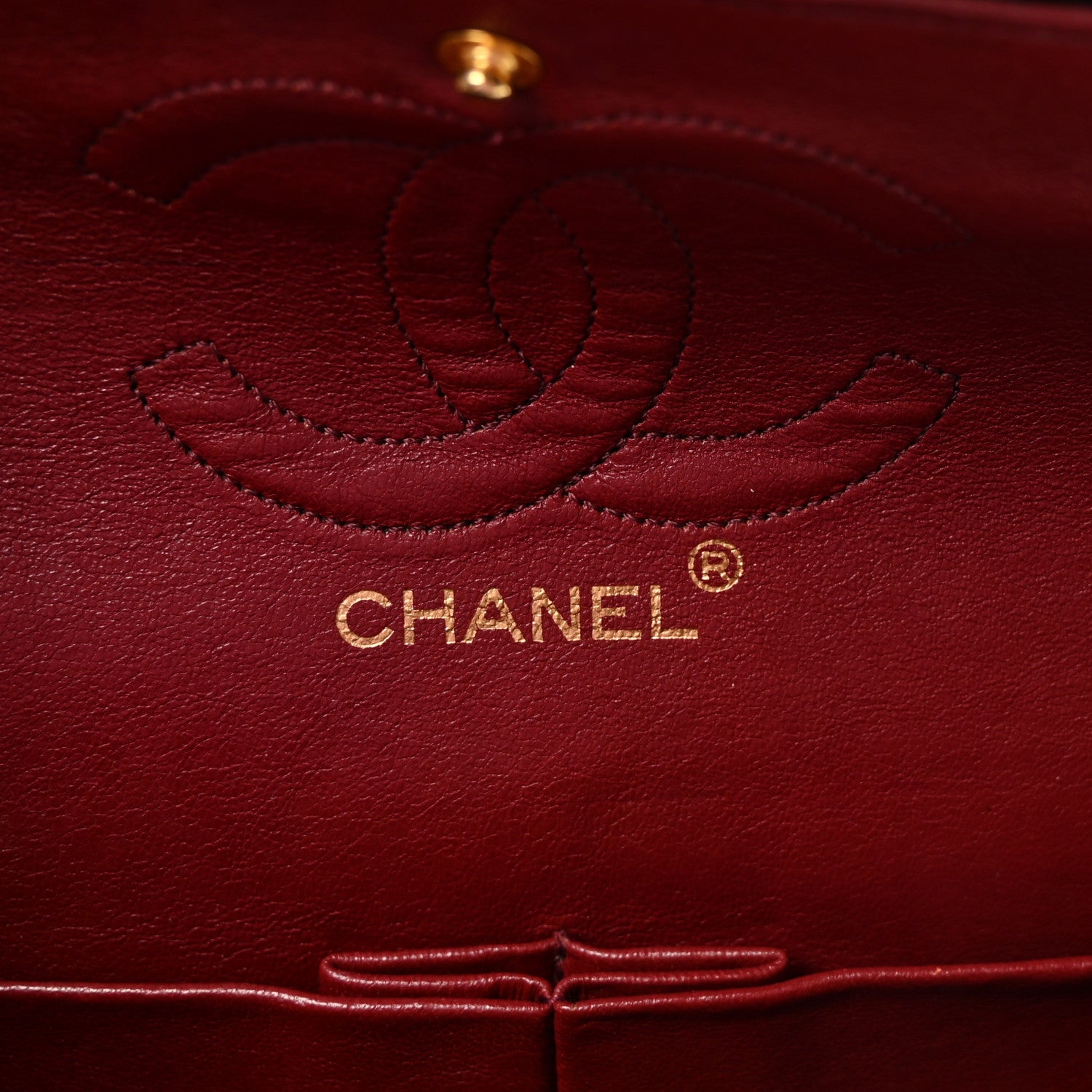 Chanel Caviar Quilted Medium Double Flap Black 6 of 10