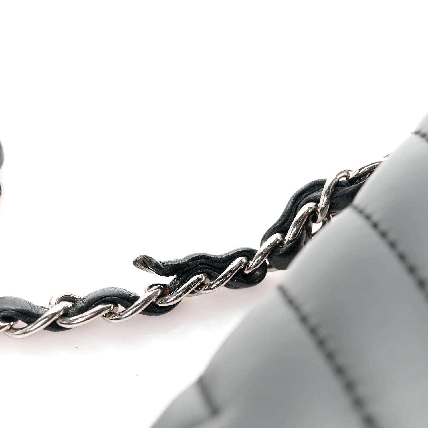 Chanel Lambskin Chevron Quilted Single Flap Black 12 of 12