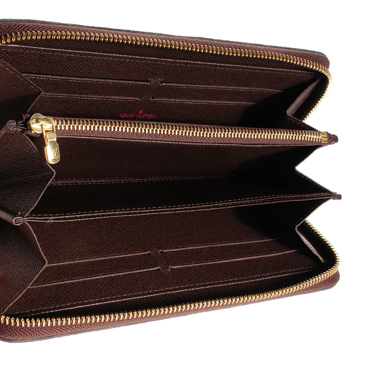 Damier Ebene Zippy Wallet