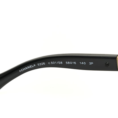 Chanel Chain Polarized Sunglasses 5352 Black 5 of 8