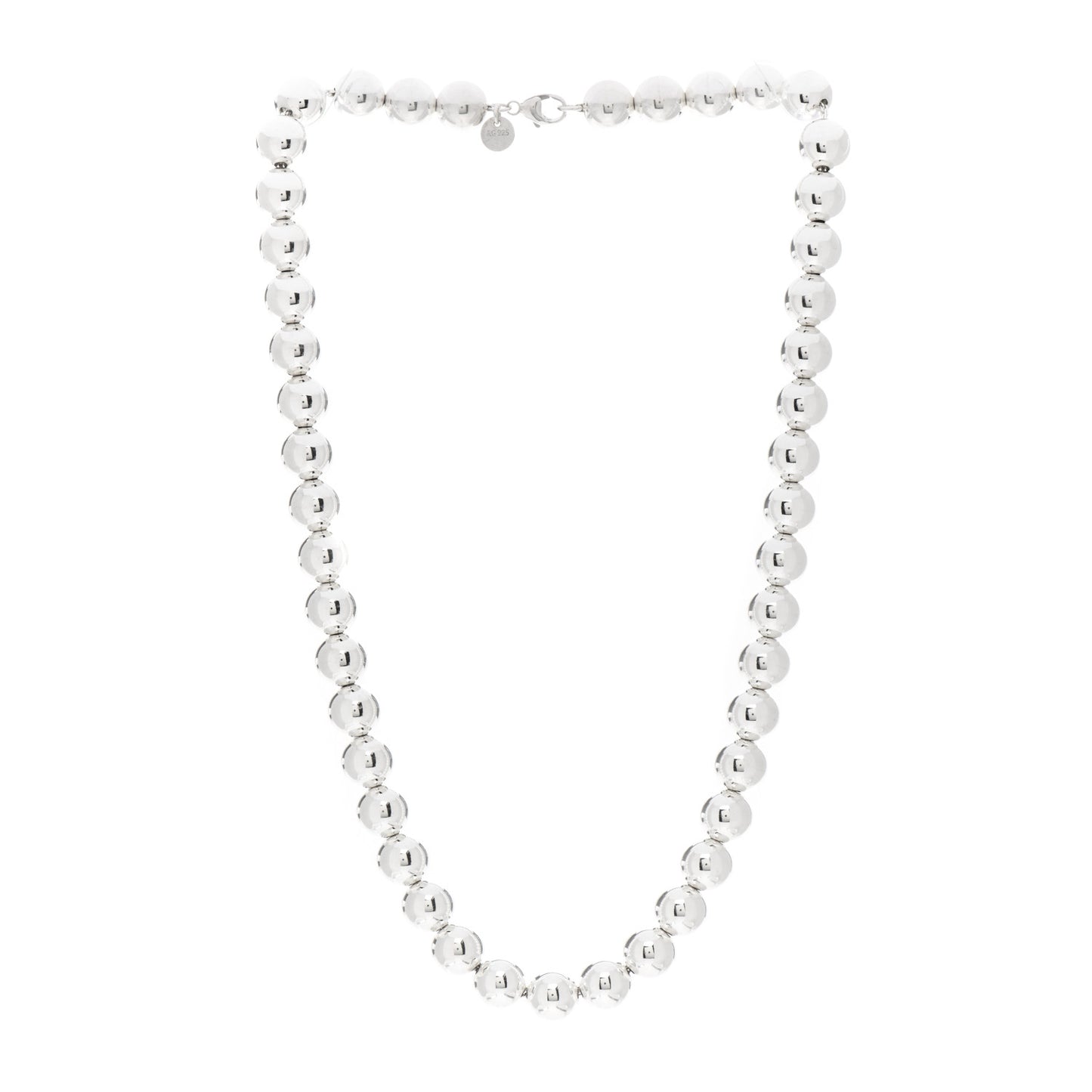 Sterling Silver 10mm HardWear Ball Necklace