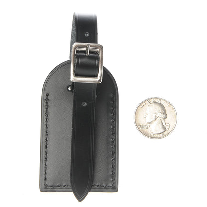 Louis Vuitton Calfskin Small Luggage Tag Black 2 of 4