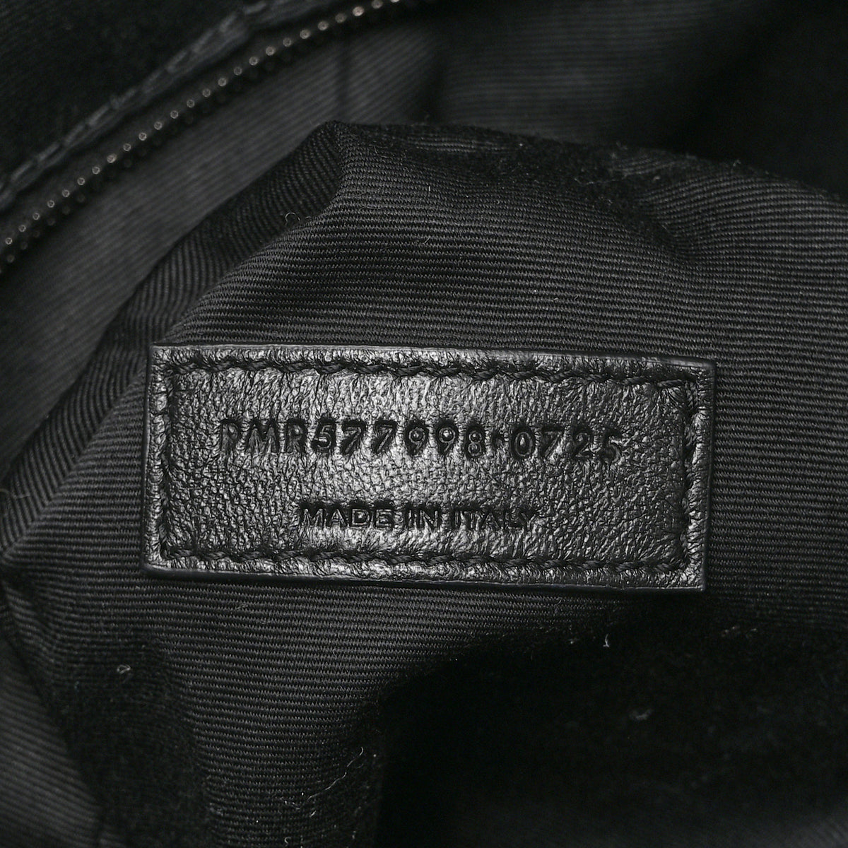 Saint Laurent Crinkled Calfskin Matelasse Monogram Large Niki Shopper Tote Black 7 of 11