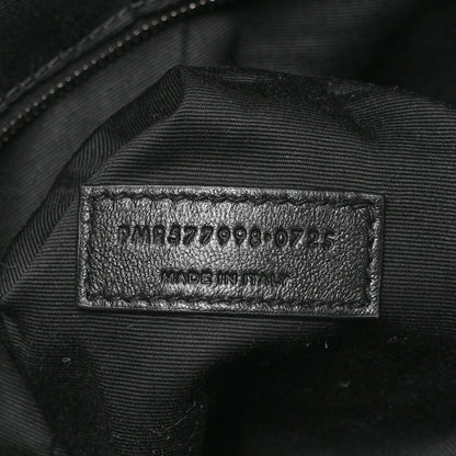 Saint Laurent Crinkled Calfskin Matelasse Monogram Large Niki Shopper Tote Black 7 of 11
