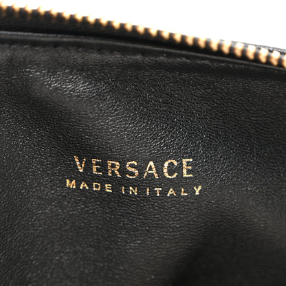 Versace Calfskin La Medusa Chain Hobo Black 7 of 10