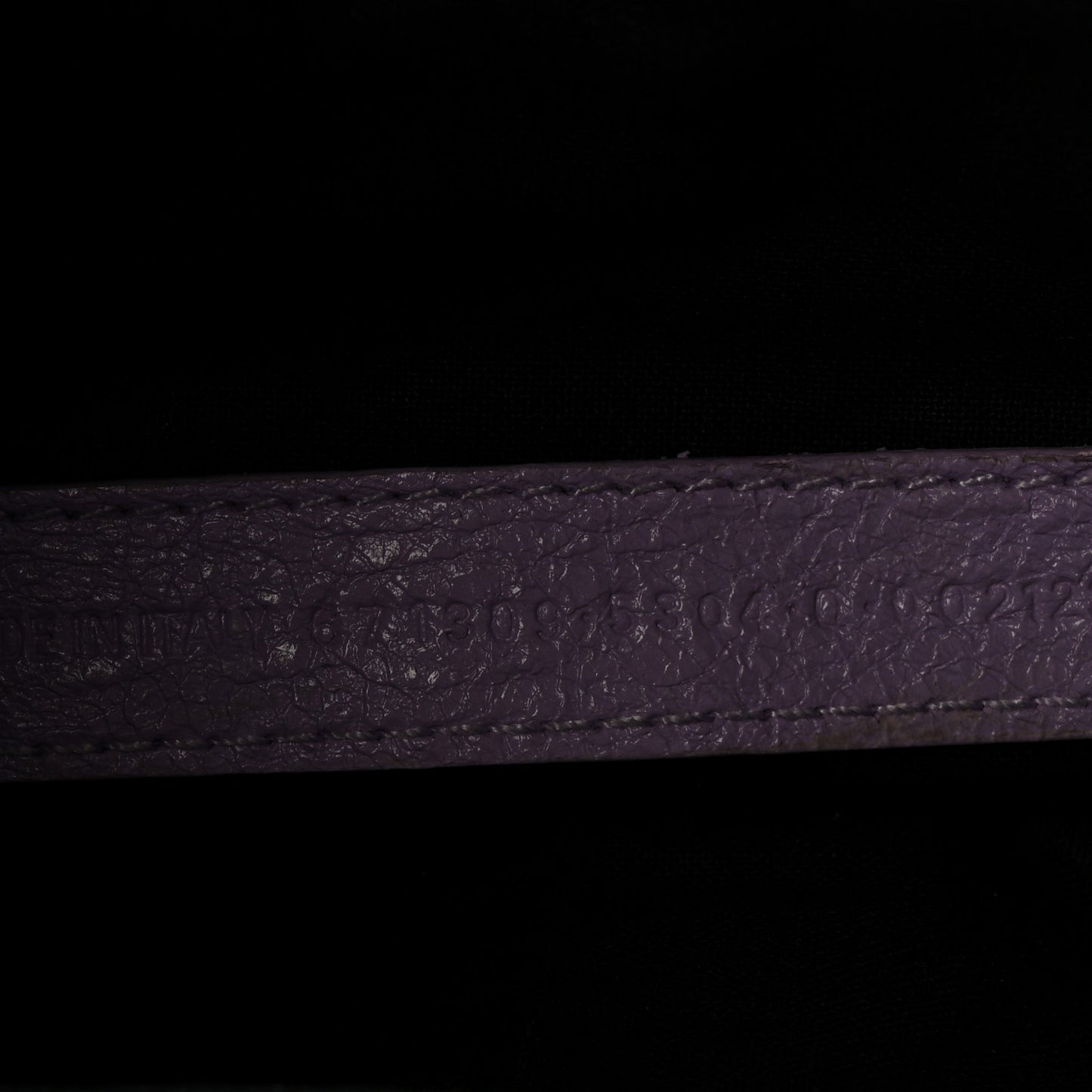 Agneau Arena Le Cagole Shoulder Bag XS Lilac