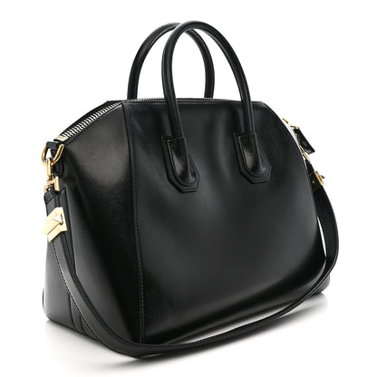 Givenchy Shiny Lord Calfskin Medium Antigona Black 3 of 10