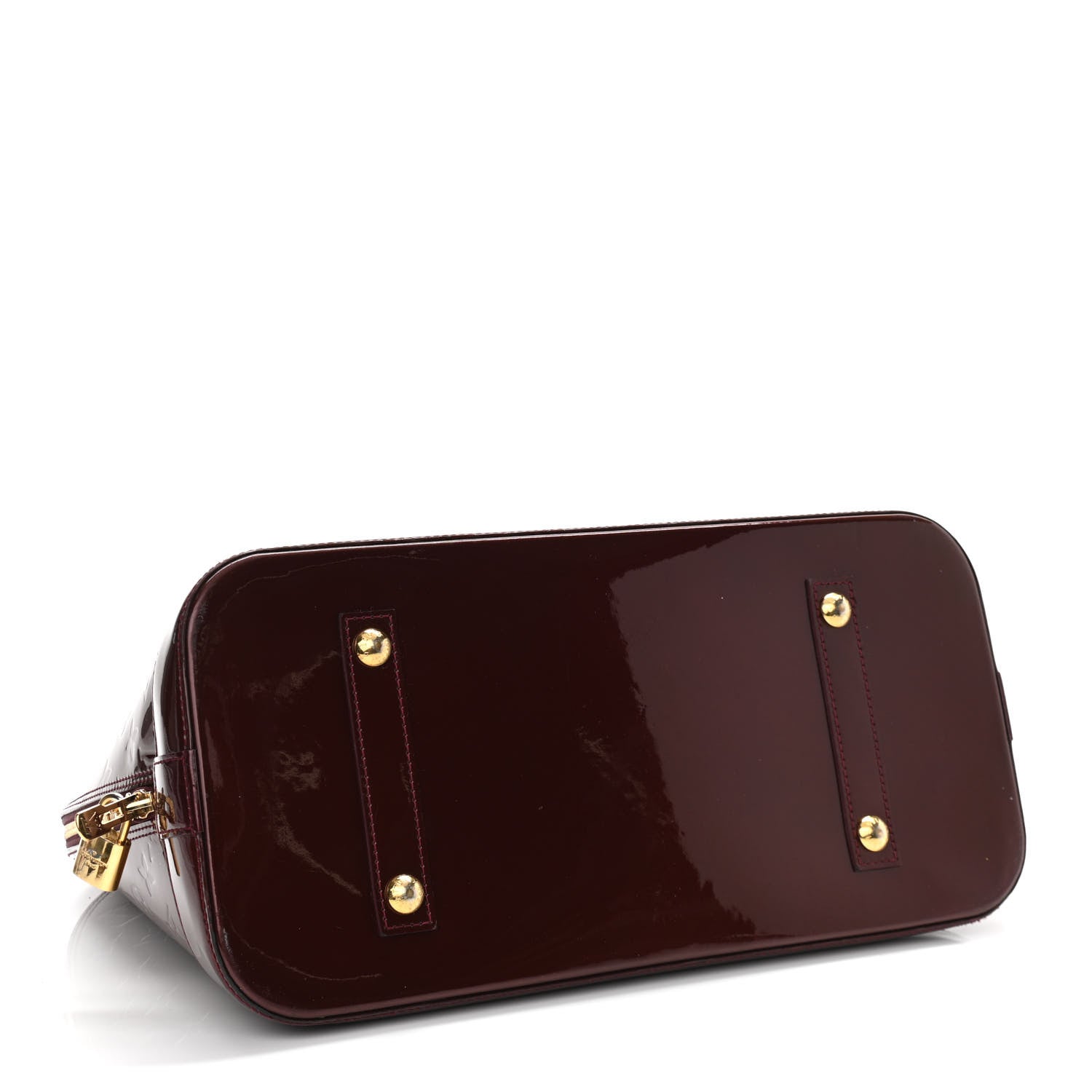 Louis Vuitton Vernis Alma GM Rouge Fauviste 4 of 10