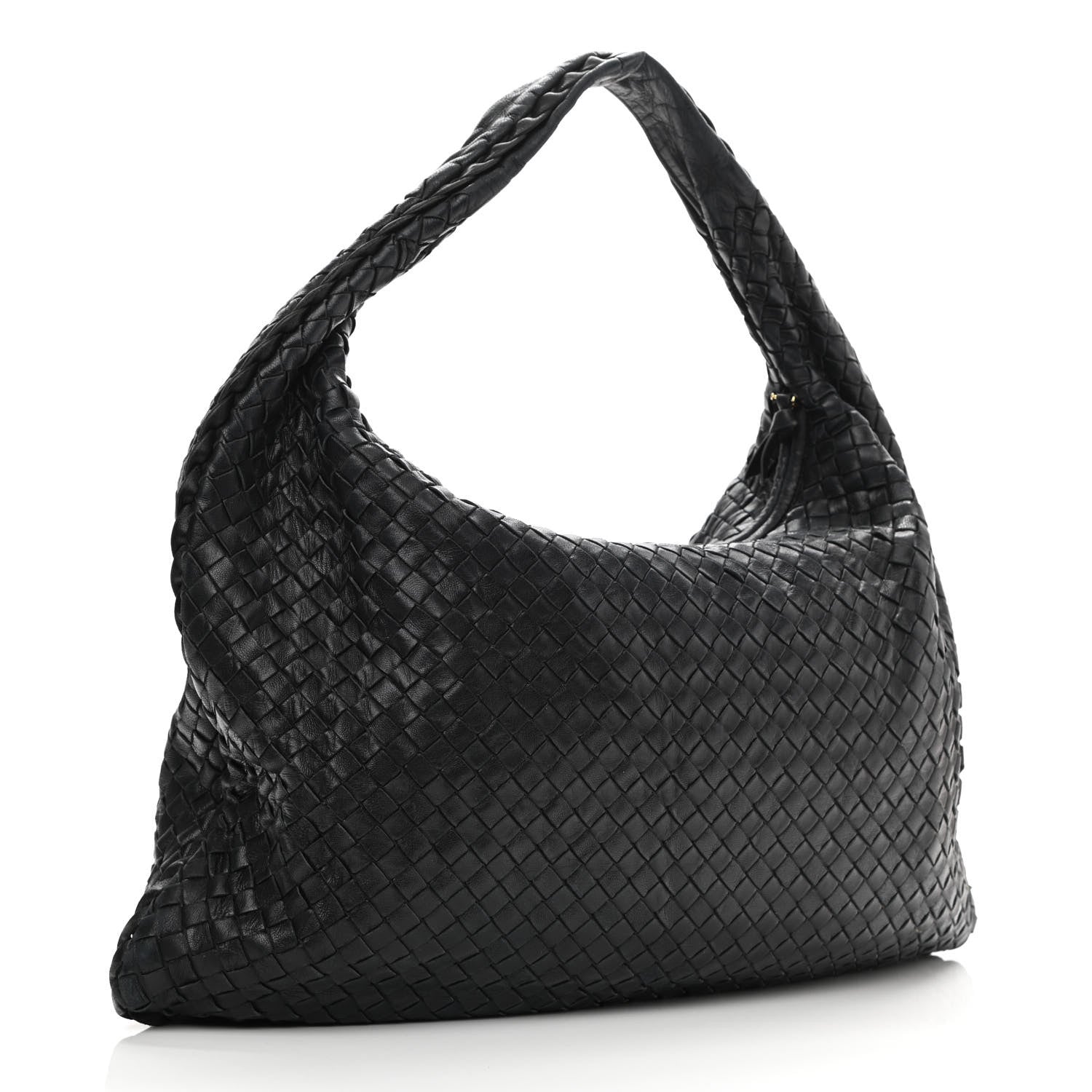 Bottega Veneta Nappa Intrecciato Large Veneta Hobo Black 4 of 11
