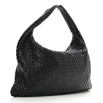Bottega Veneta Nappa Intrecciato Large Veneta Hobo Black 4 of 11