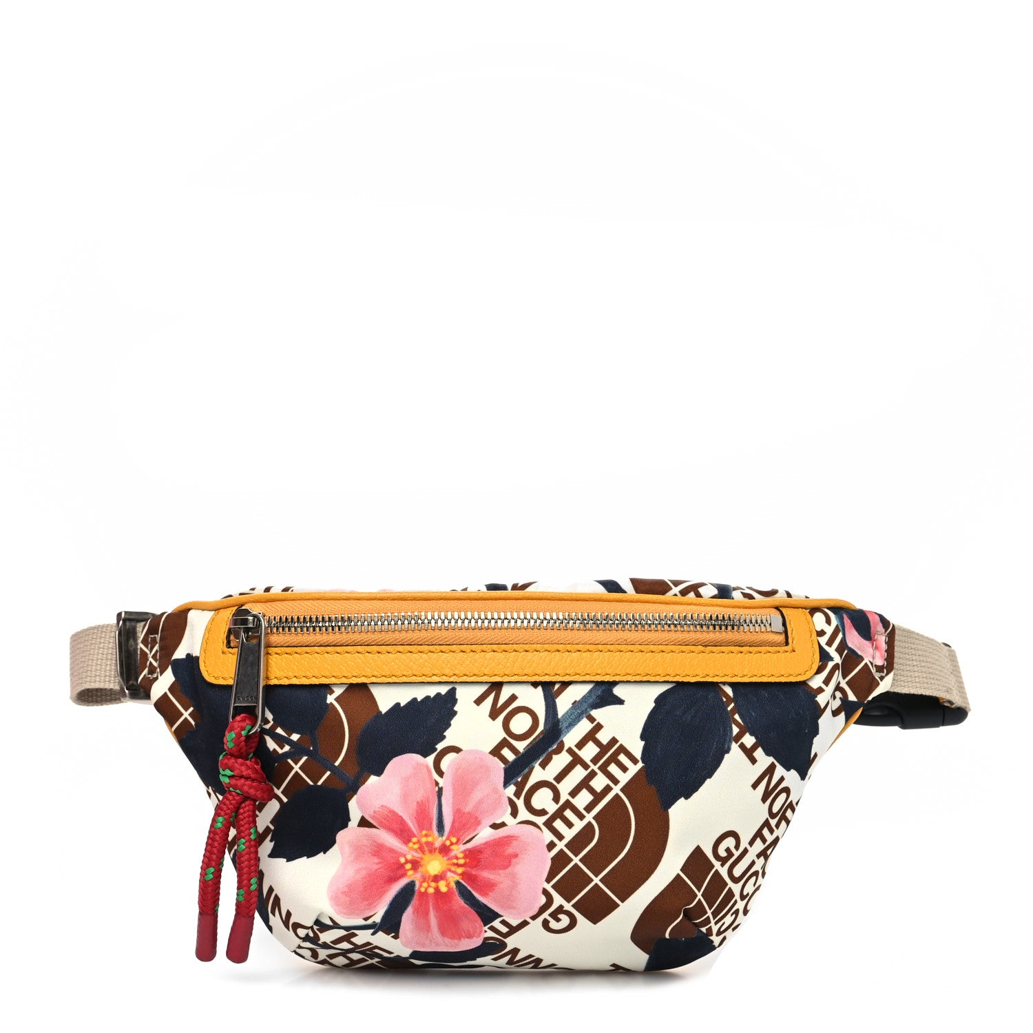 Gucci X THE NORTH FACE Econyl Nylon Floral Belt Bag Multicolor 1 of 13