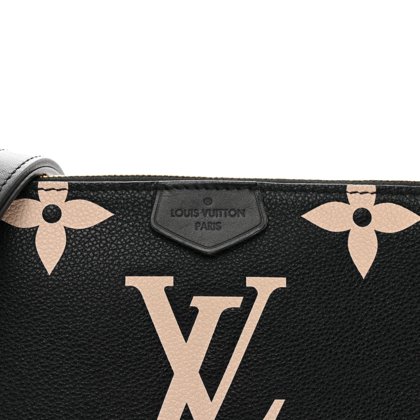 Empreinte Monogram Giant Multi Pochette Accessories Mini Pochette Black Beige