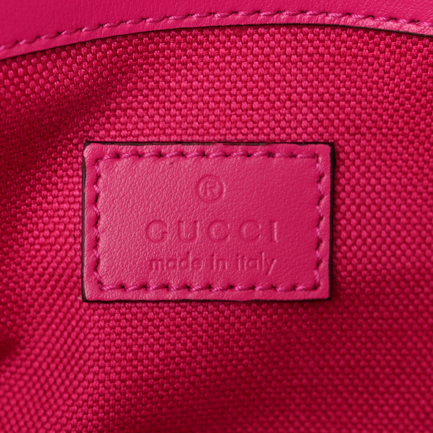 Gucci Calfskin Matelasse Monochrome GG Marmont Crossbody Shoulder Bag Classic Fuxia 6 of 11