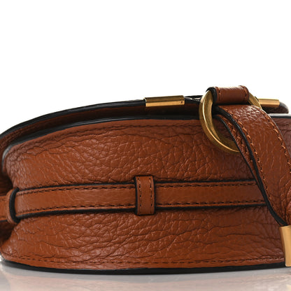 Chloe Calfskin Nano Marcie Saddle Bag Tan 8 of 9