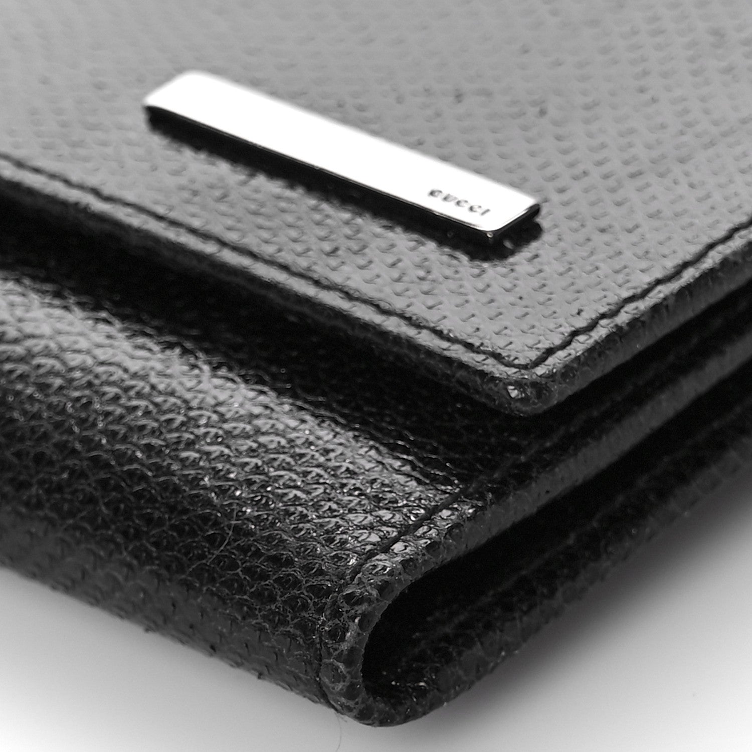 Gucci Snakeskin Clutch Black 9 of 9