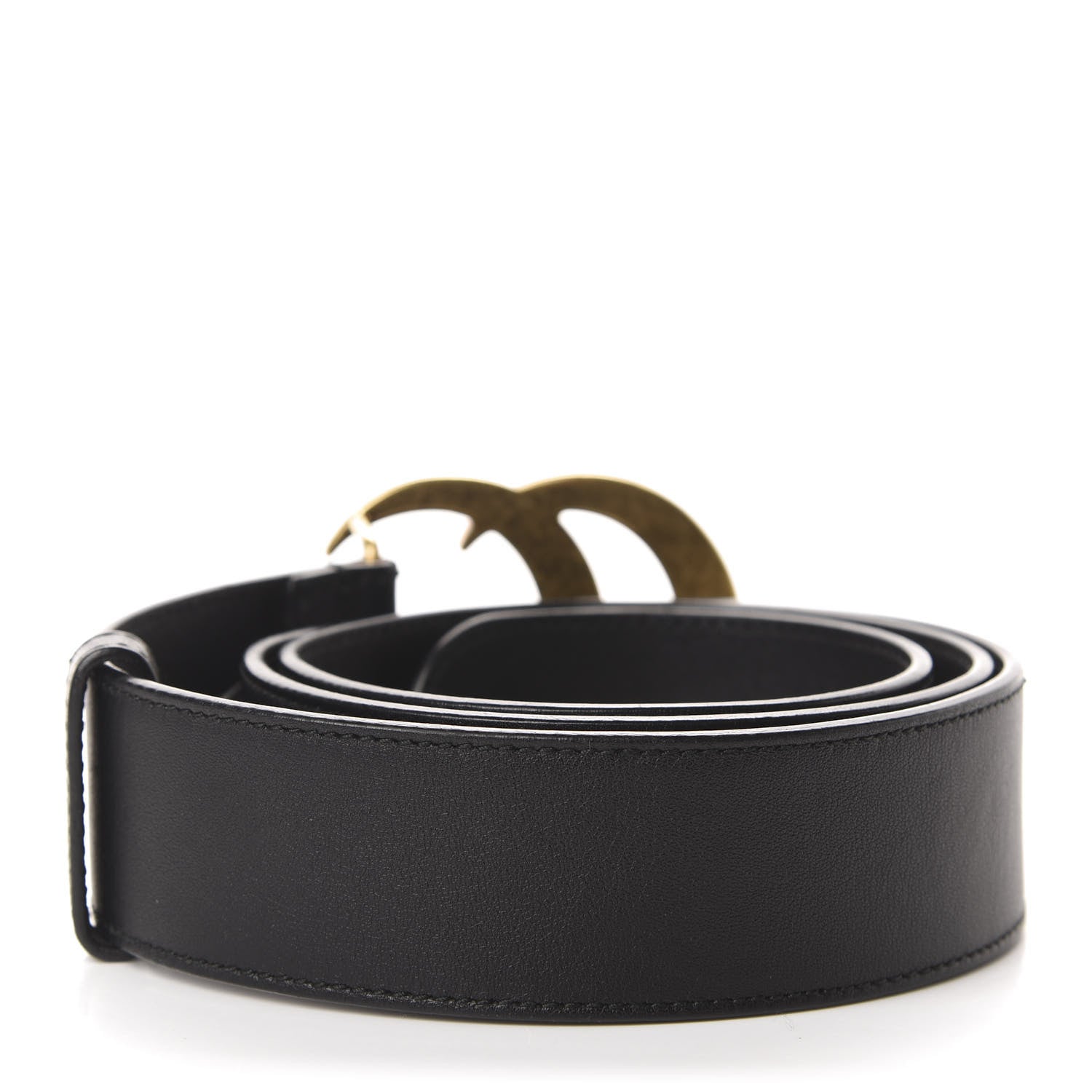 Gucci Calfskin Double G 40mm Belt 90 36 Black 2 of 3