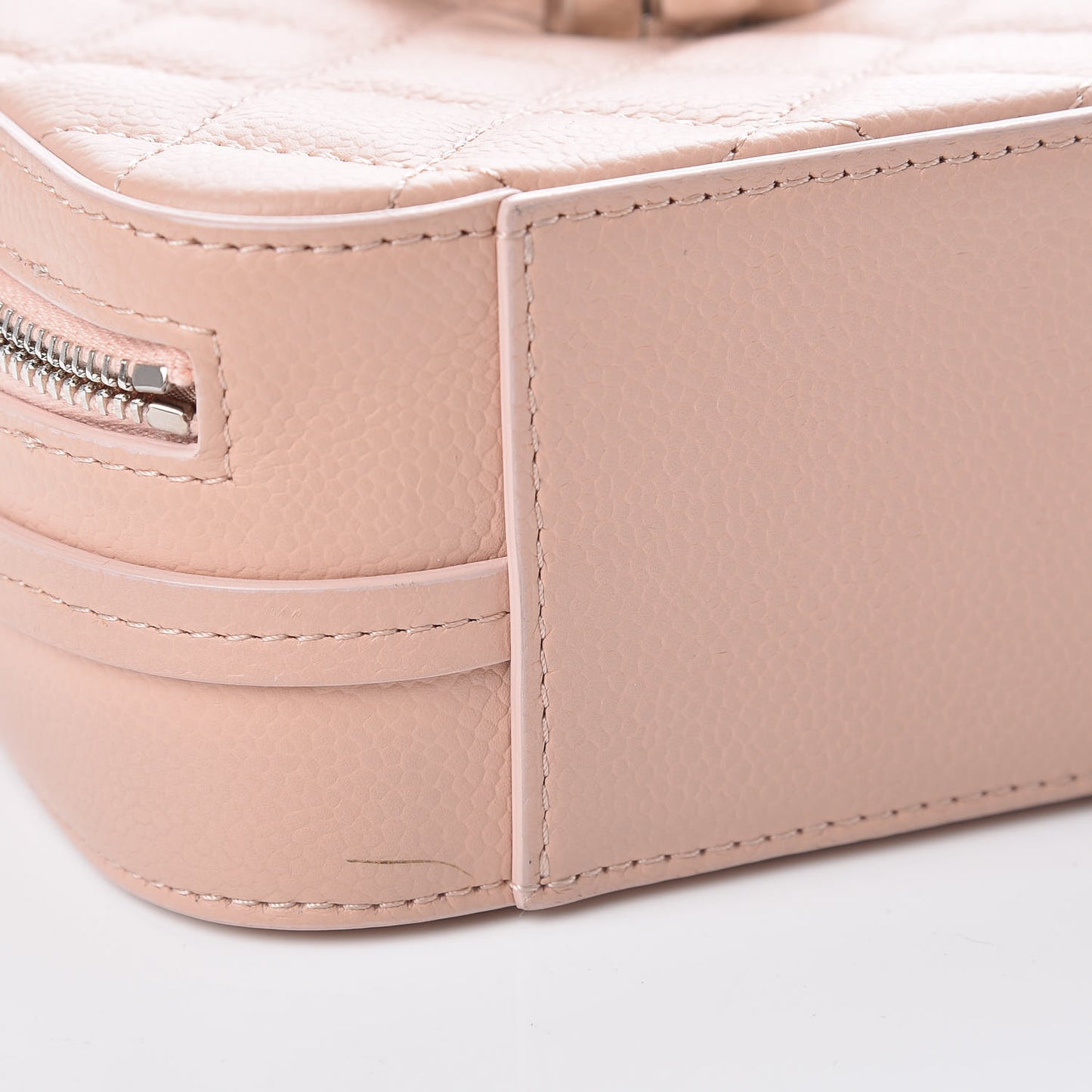 Caviar Quilted Mini CC Box Camera Bag Pink