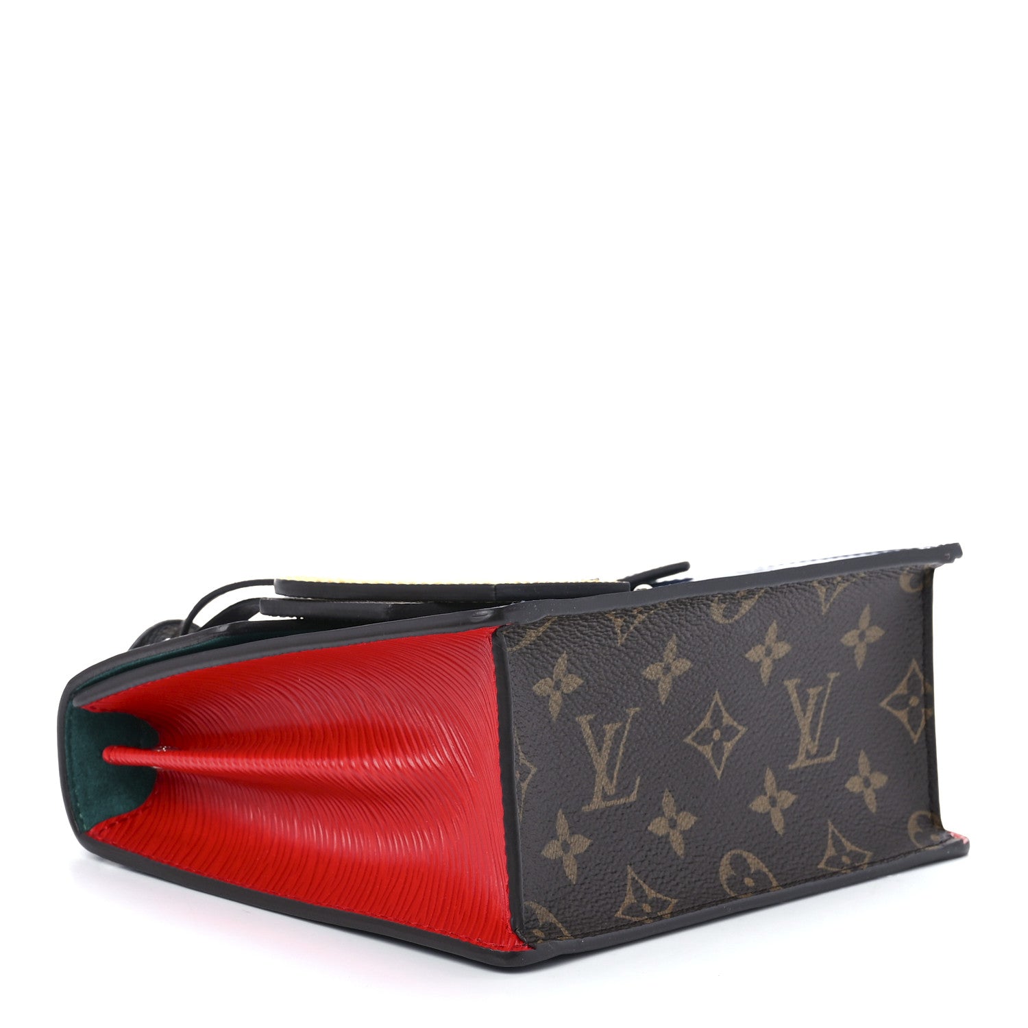 Louis Vuitton Vernis Epi Monogram Spring Street Blue 4 of 12