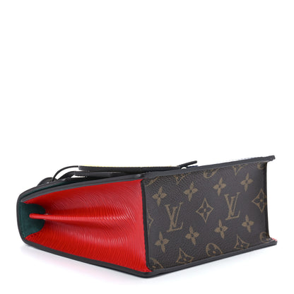 Louis Vuitton Vernis Epi Monogram Spring Street Blue 4 of 12