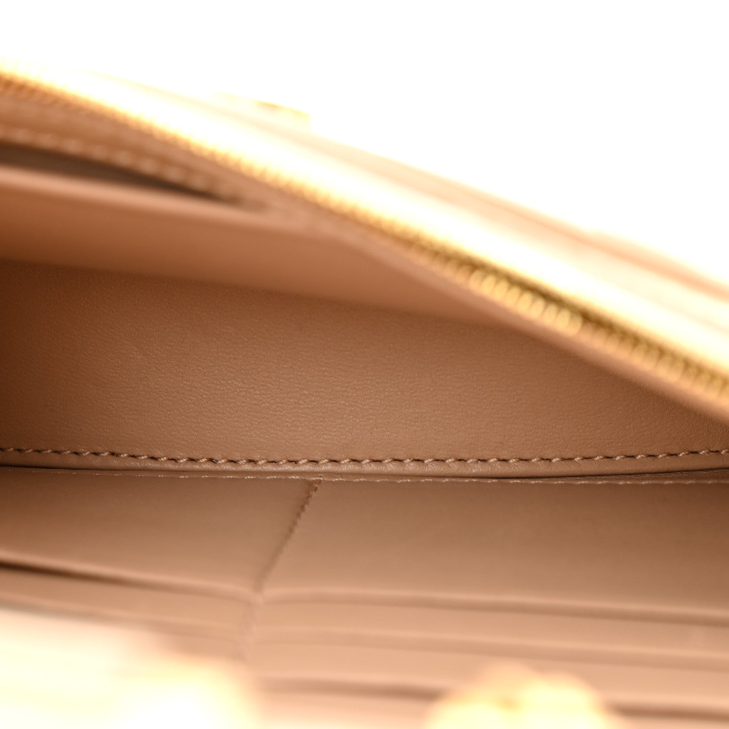 Balenciaga Shiny Calfskin Crocodile Embossed Hourglass Chain Bag Nude Beige 5 of 11