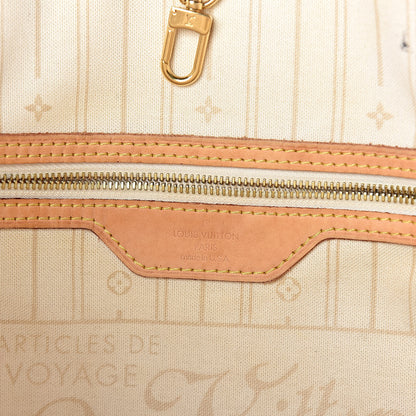 Louis Vuitton Damier Azur Neverfull MM 6 of 17
