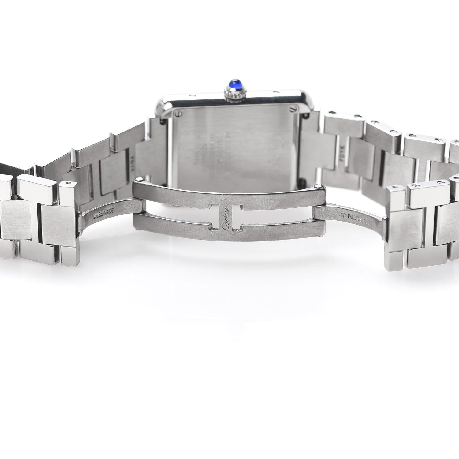 Cartier Stainless Steel 24mm Tank Solo Quartz Watch 7 of 8
