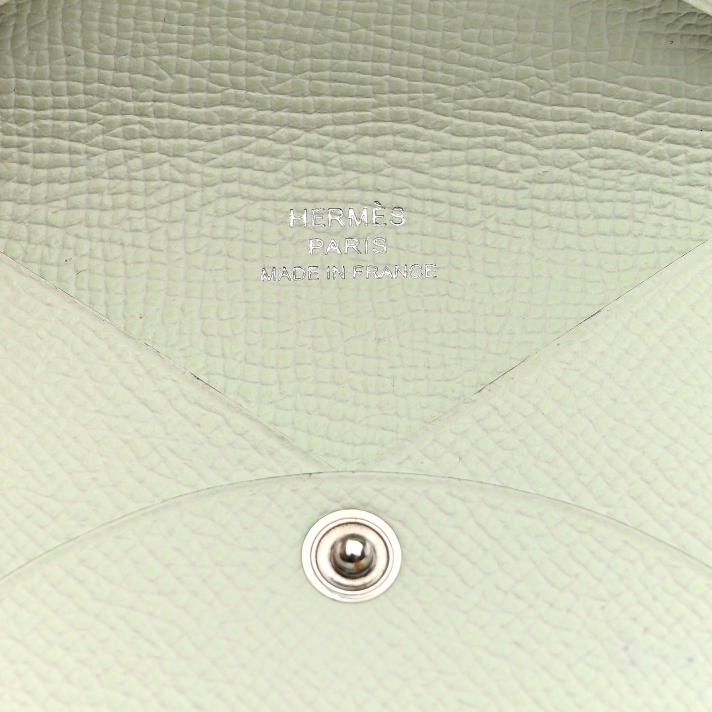 Epsom Calvi Card Case Vert Fizz