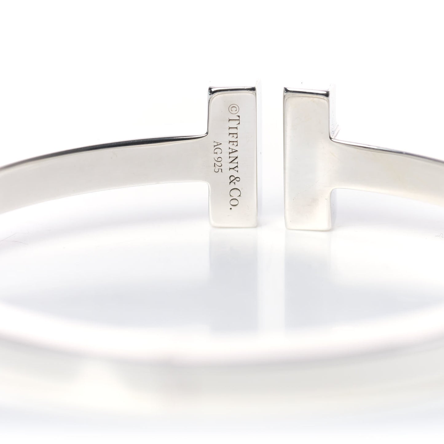 Sterling Silver T Square Bracelet