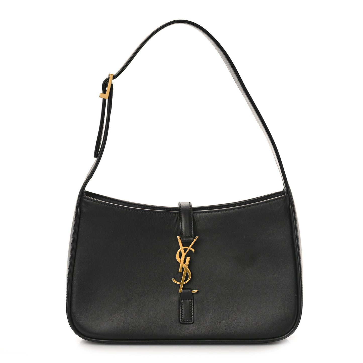 Smooth Calfskin Le 5 A 7 Hobo Black
