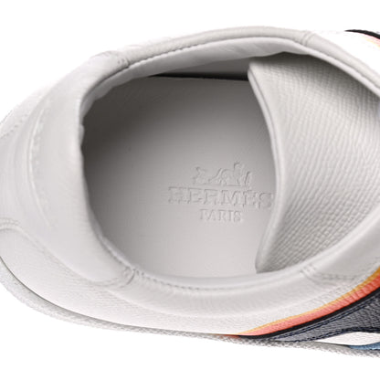 Hermes Epsom Womens Boomerang Sneakers 36 Bleu Allure Multicolor 8 of 11