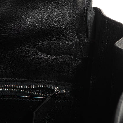 Hermes Evergrain Kelly Retourne 35 Black 15 of 28