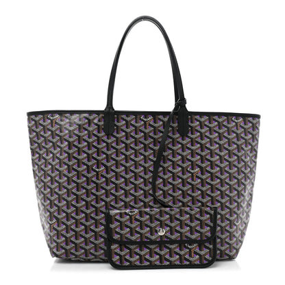 Goyard Goyardine Saint Louis Claire Voie PM Black Violet 3 of 16