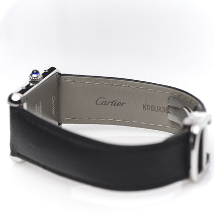Cartier Stainless Steel Calfskin 24mm Tank Solo Quartz Watch 6 of 9