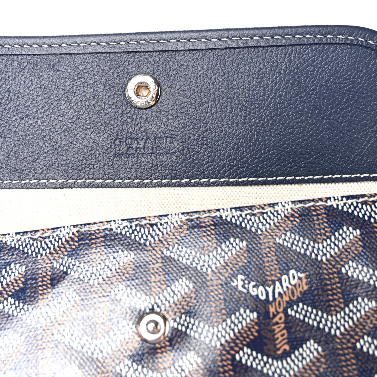 Goyardine Saint Louis PM Navy