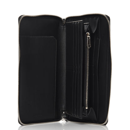 Givenchy Canvas Jaguar Floral Print Travel Zipped Wallet Black 5 of 7