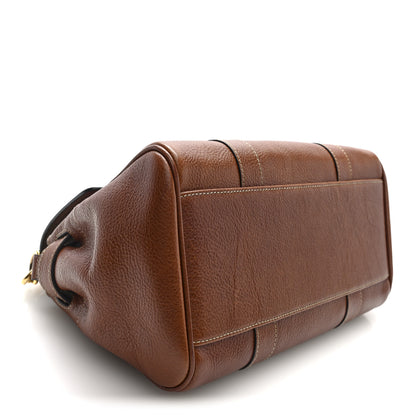 Mulberry Classic Grain Small Bayswater Satchel Oak 4 of 9